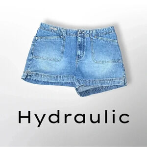 Y2K Hydraulic 9/10 Denim Shorts